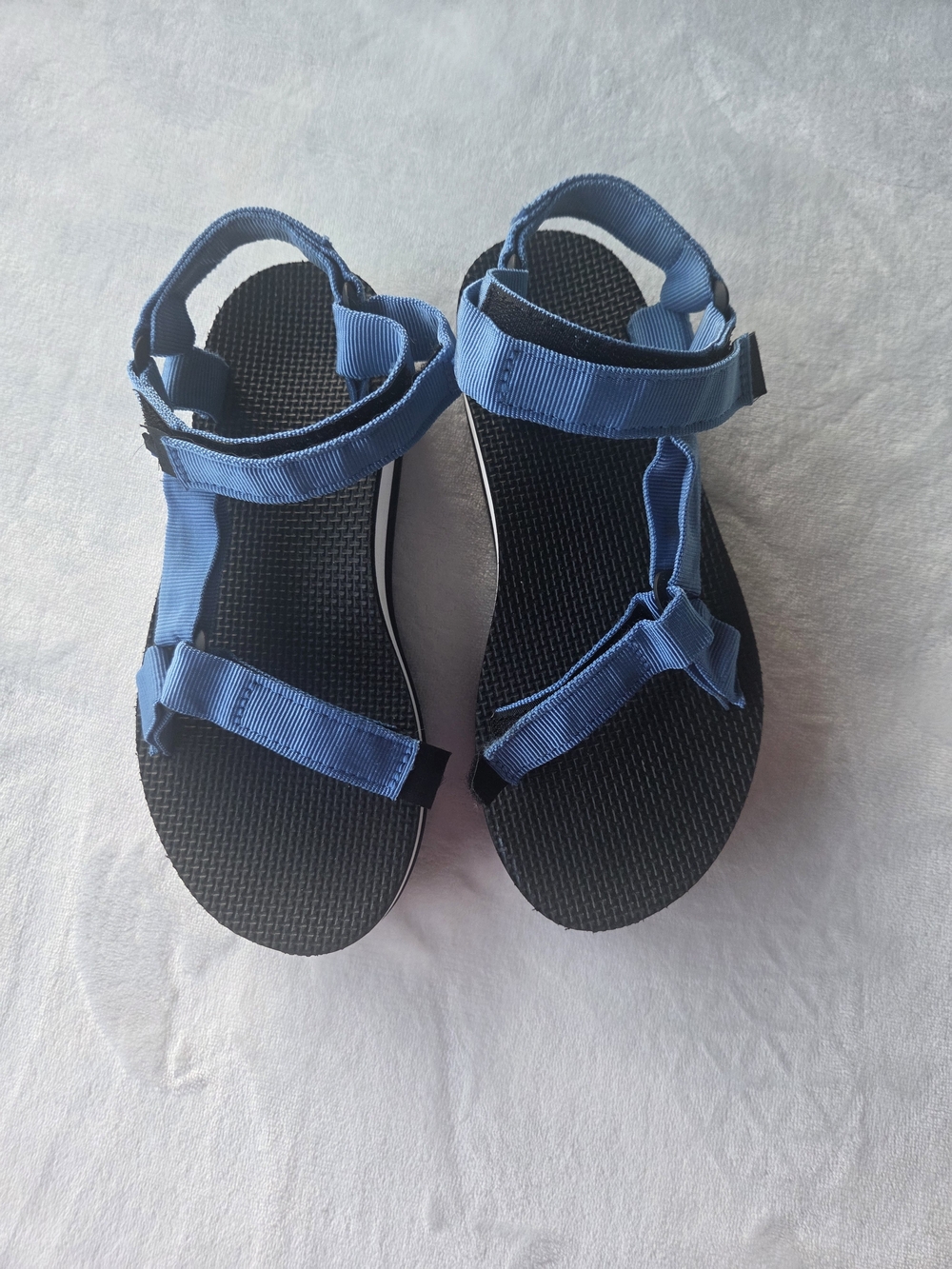 Teva Original Universal Platform Sandals Blue Women's Size 7 EU 38